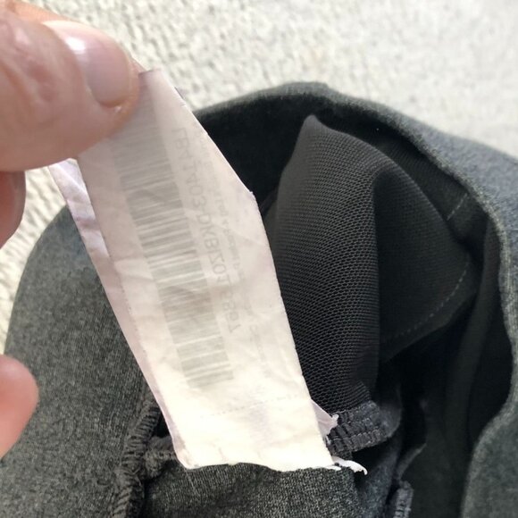 Quince Women Pants Medium Petite Straight Leg Petite Pull On Stretch Gray Casual - Picture 11 of 13